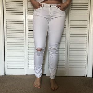 White jeans